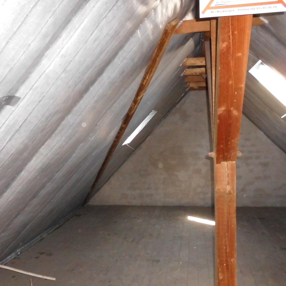 Dach statt Decke